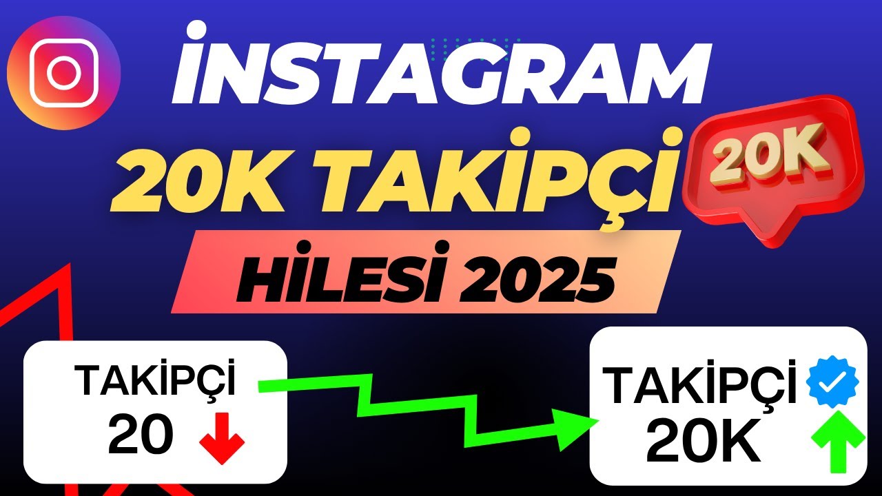 INSTAGRAM 20.000 TAKİPÇİ