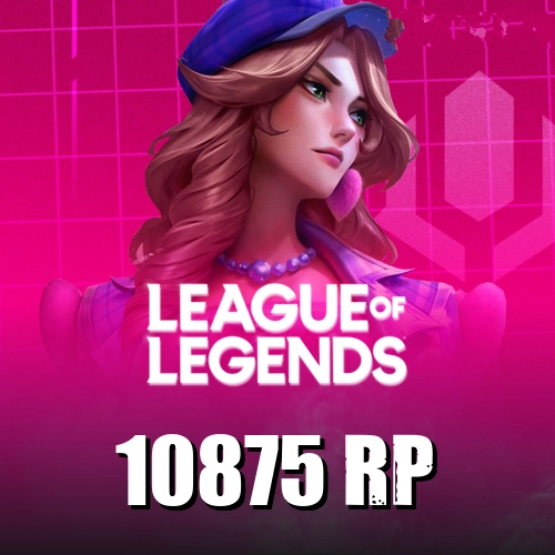 League Of Legends 10875 RP Yükleme Şansı